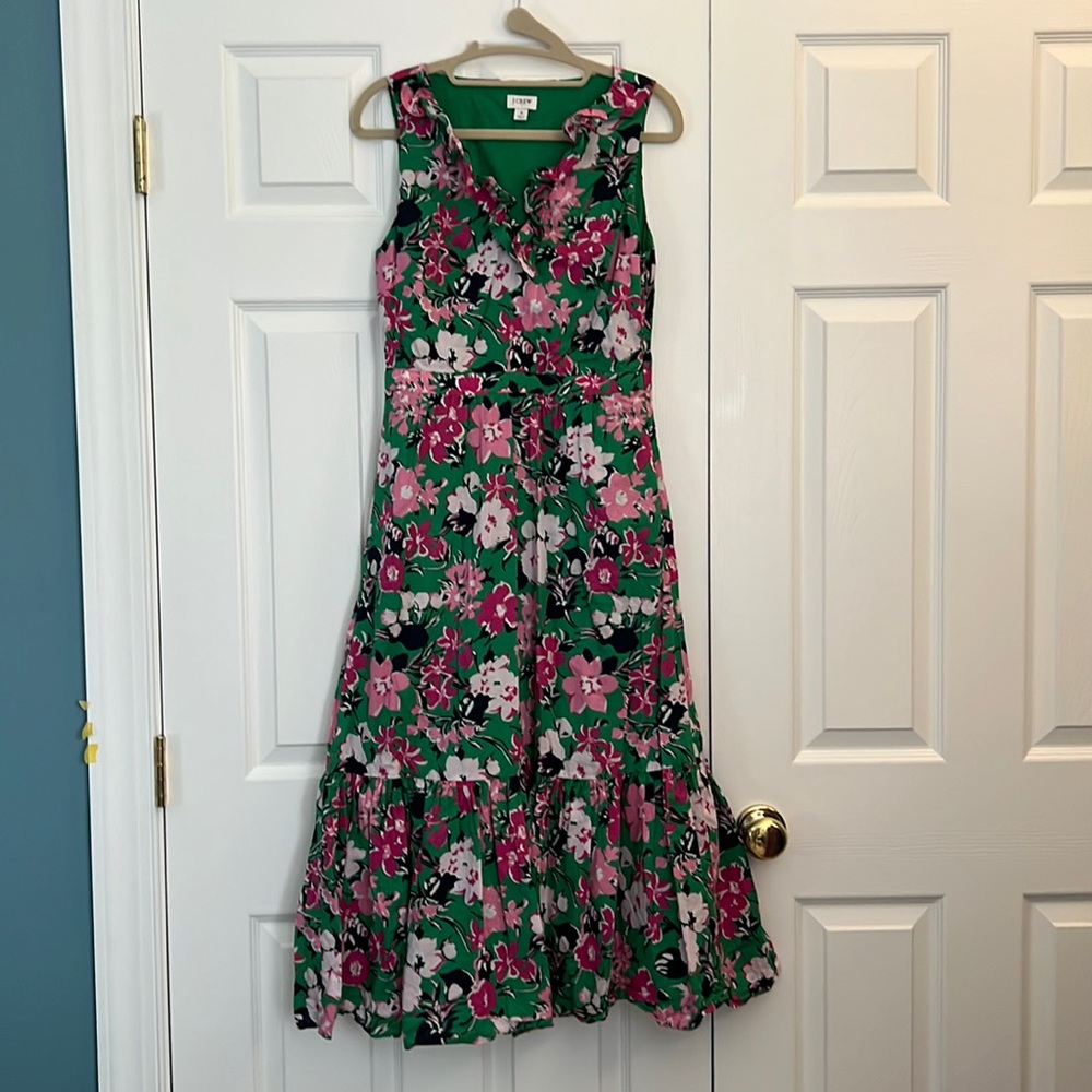 J. Crew Factory Floral Maxi Dress